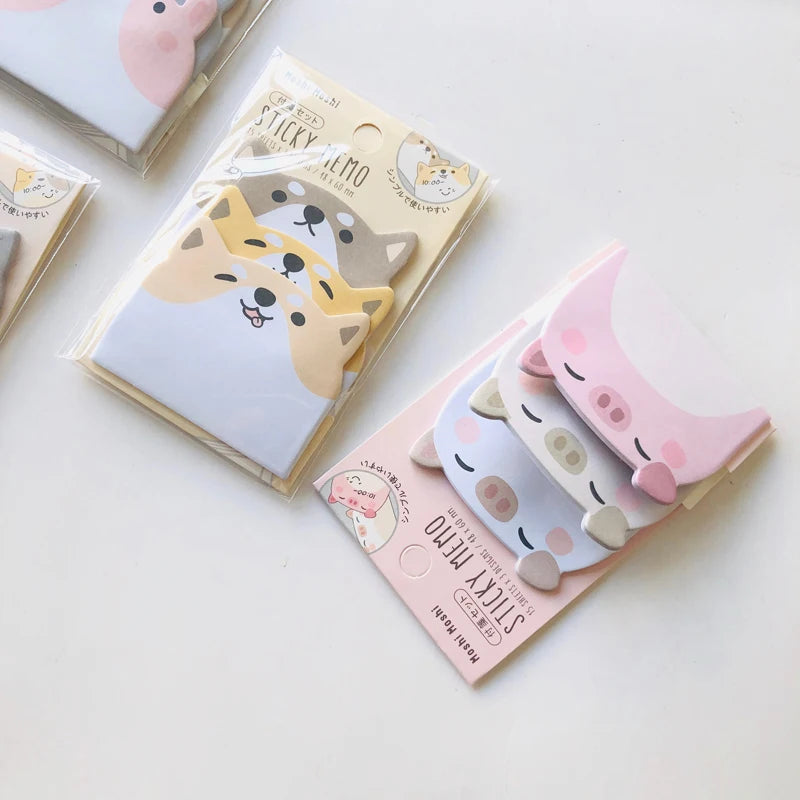 Bloc de Notes Kawaii Animaux Adorables
