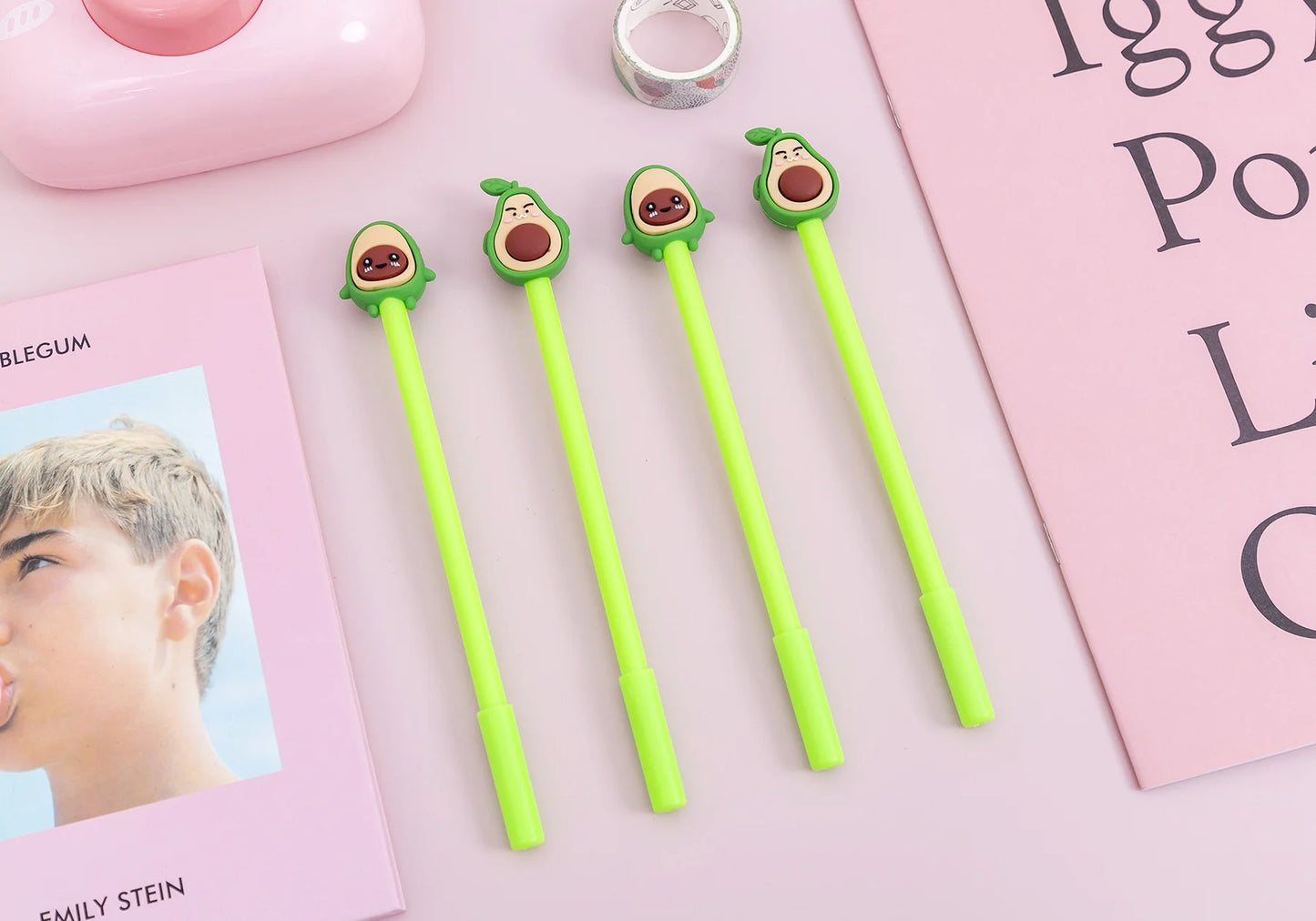 Stylos Gel Avocat Kawaii  Sacmignon.com   