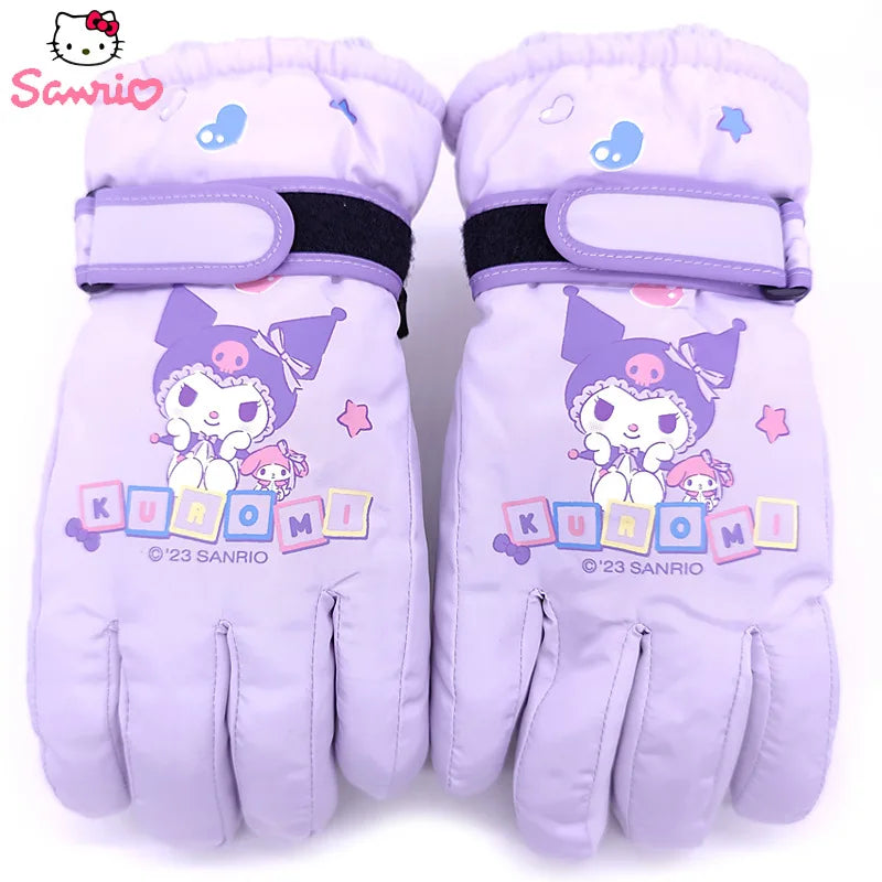 Gants d’Hiver Kawaii Kuromi & My Melody Kuromi