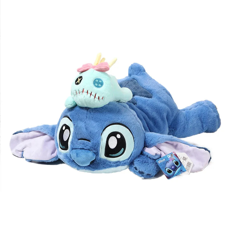 Peluche Kawaii Stitch Allongé - 53 cm