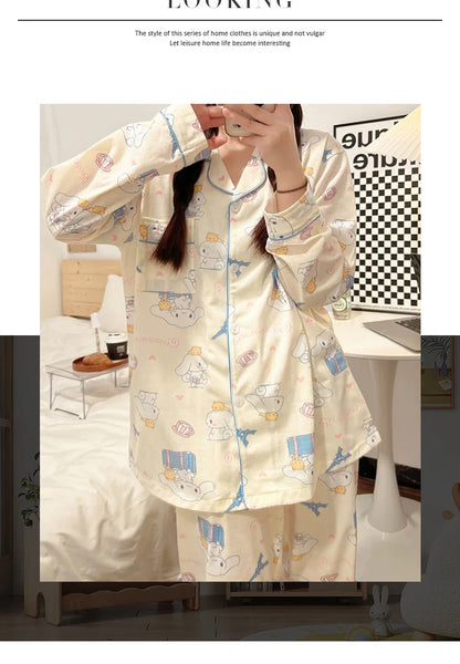 Pyjama Kawaii Cinnamoroll - Ensemble Doux et Confortable