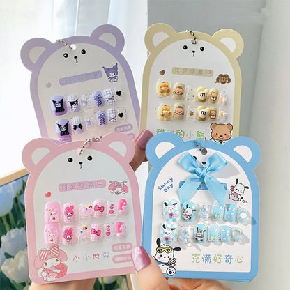 Stickers Faux Ongles Kawaii