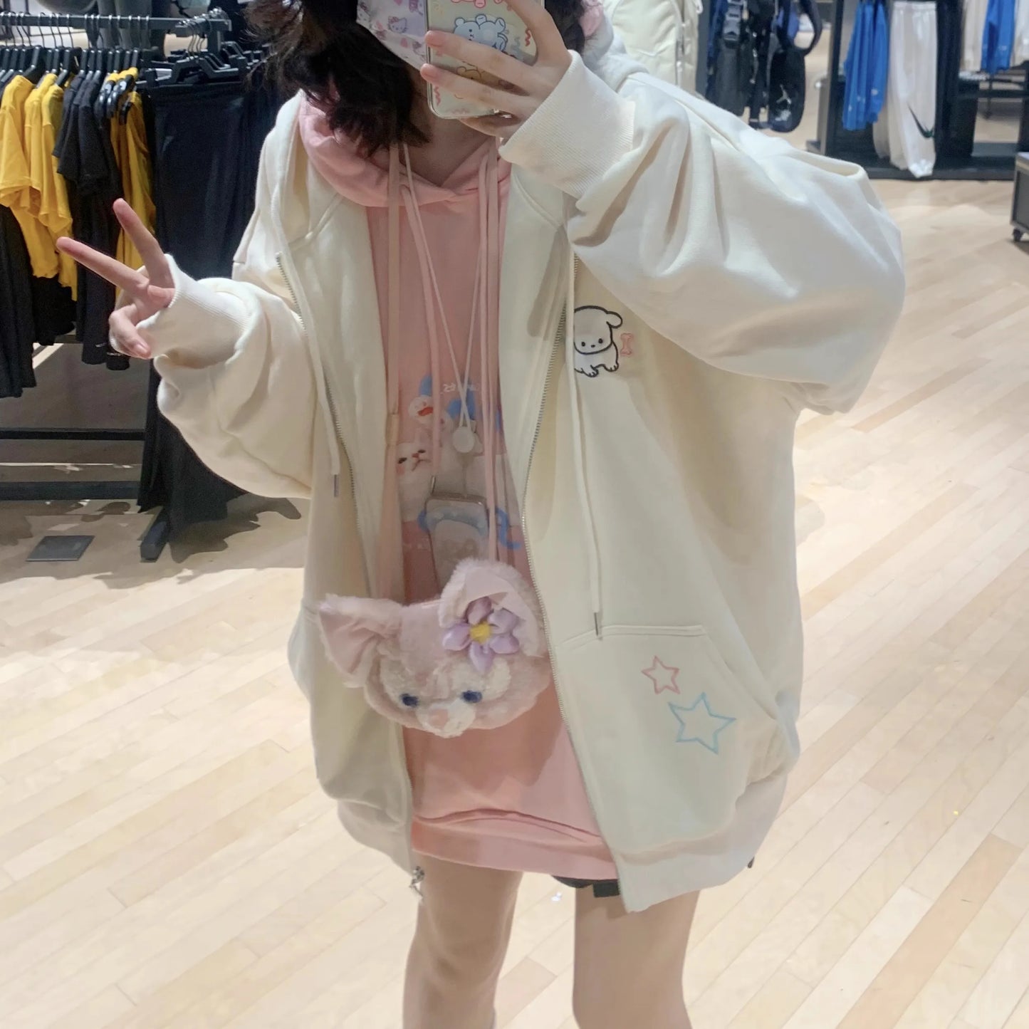 Hoodie Kawaii - Zip up  Univers Kawaii   