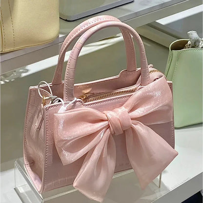 Sac à Main Carré Rose  Sacmignon.com Rose  