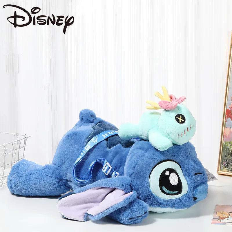 Peluche Kawaii Stitch Allongé - 53 cm