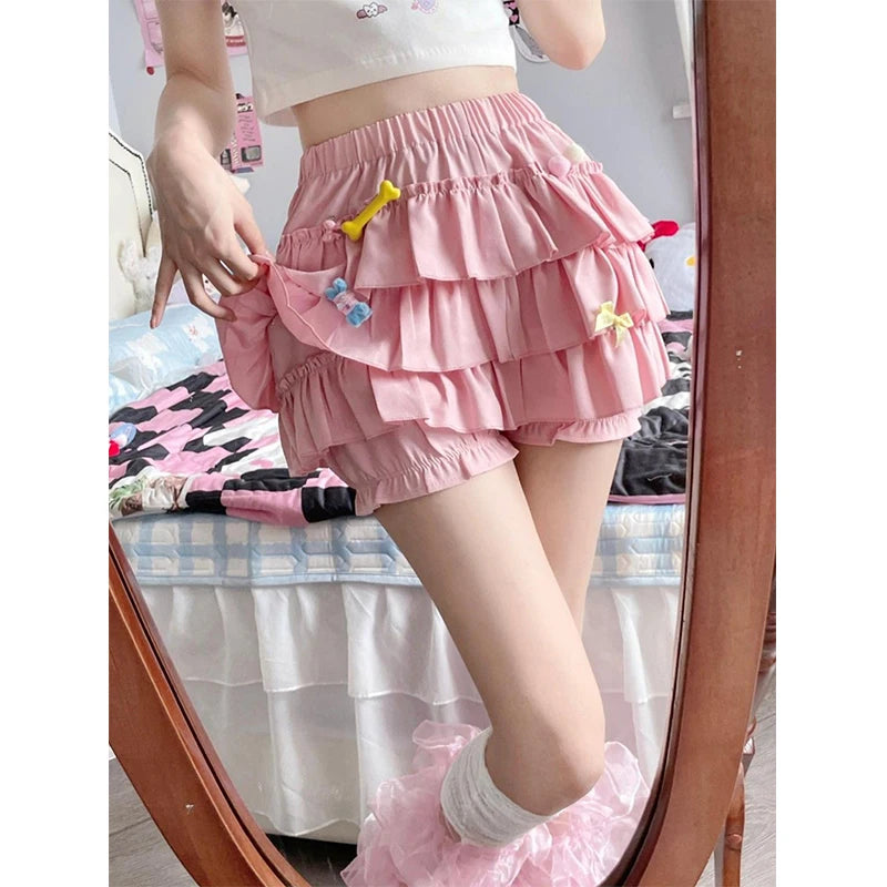 Mini Jupe à Volants - Style Lolita/Kawaii  Univers Kawaii   