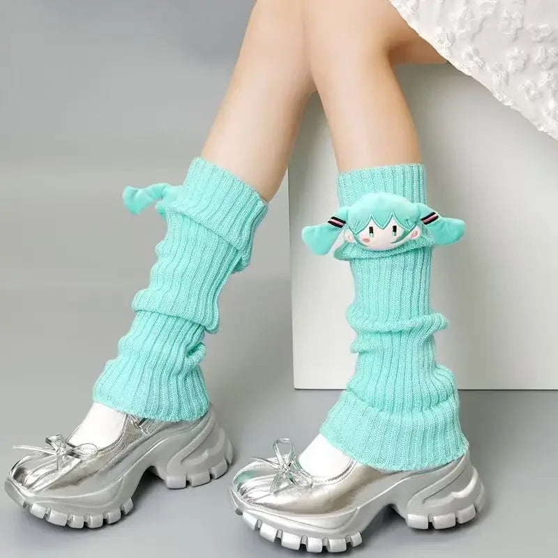 Chaussettes Hautes Kawaii Hatsune Miku