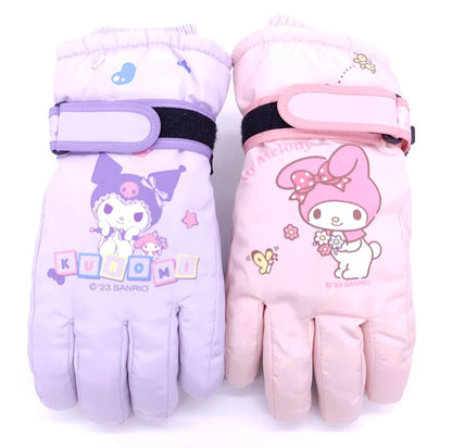 Gants d’Hiver Kawaii Kuromi & My Melody