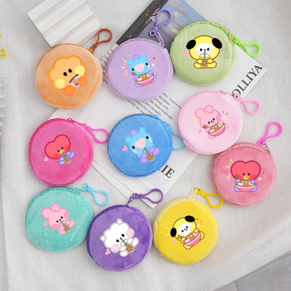 Porte-Monnaie en Peluche Kawaii