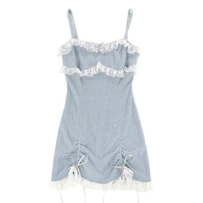 Robe Kawaii avec Sa Veste Assortie - Style Lolita  Univers Kawaii Bleu XS 