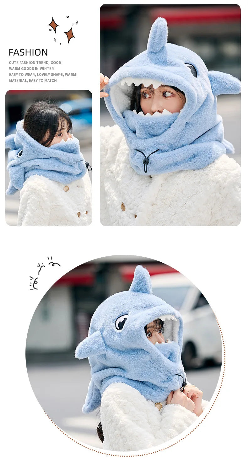 Cagoule Kawaii Requin