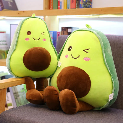 Coussin Peluche Kawaii Avocat