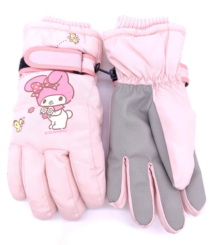 Gants d’Hiver Kawaii Kuromi & My Melody