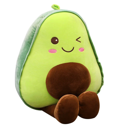 Coussin Peluche Kawaii Avocat