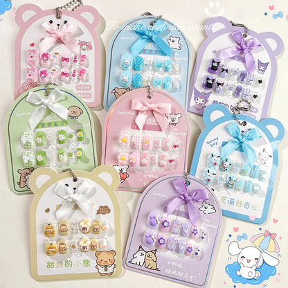 Stickers Faux Ongles Kawaii