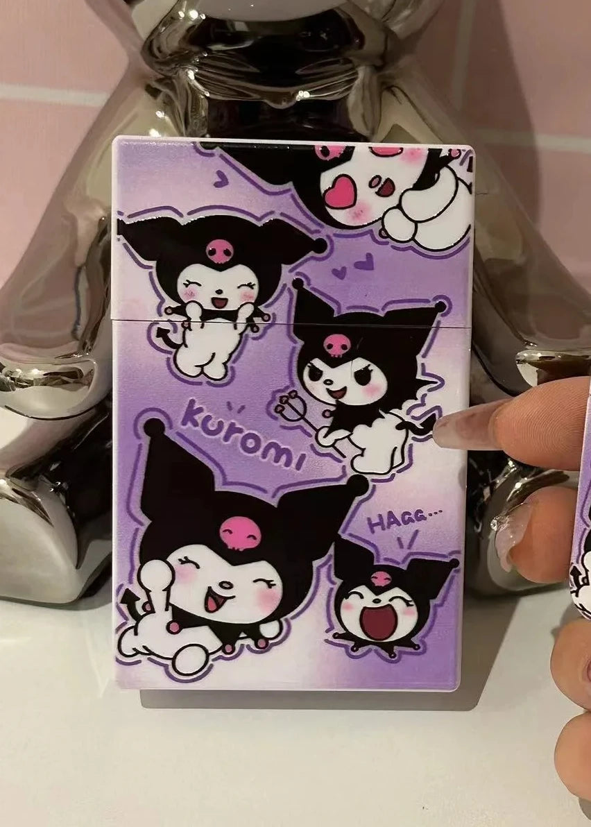 Boîte de Rangement Kawaii - Cigarette / Carte Kuromi