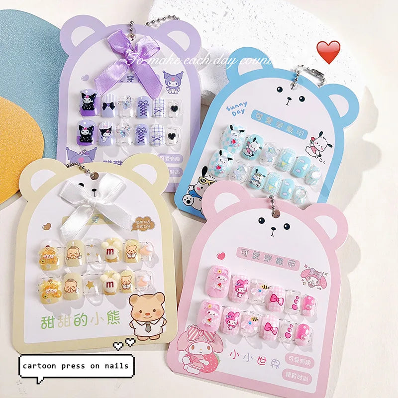 Stickers Faux Ongles Kawaii