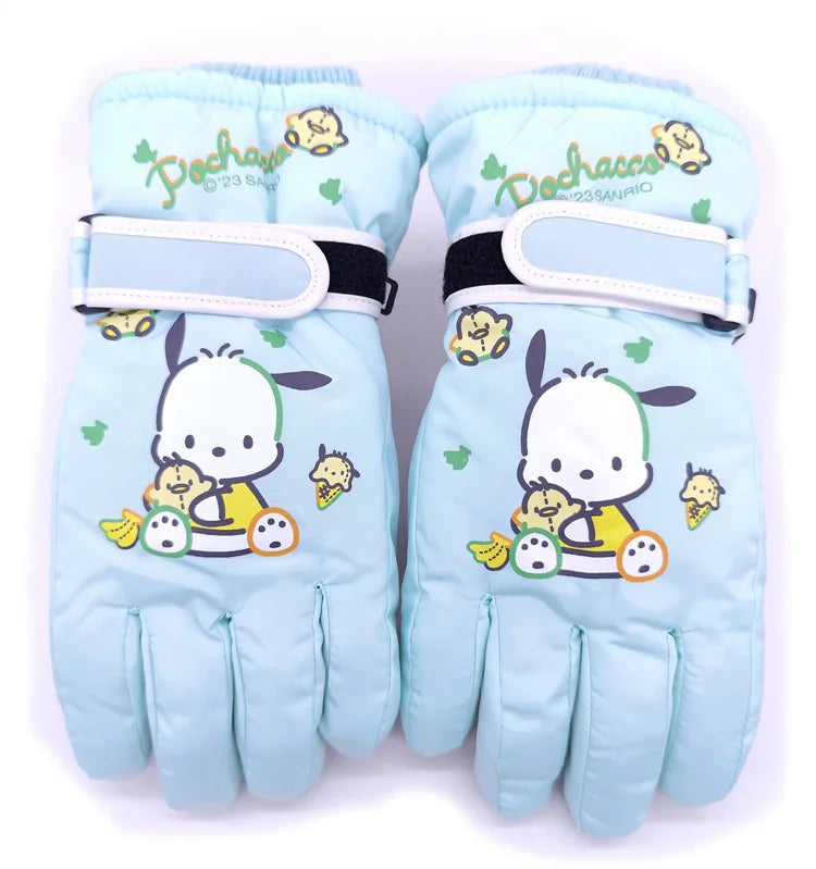 Gants d’Hiver Kawaii Kuromi & My Melody