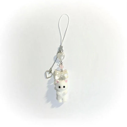 Porte-Clés Kawaii Chaton Fluffy