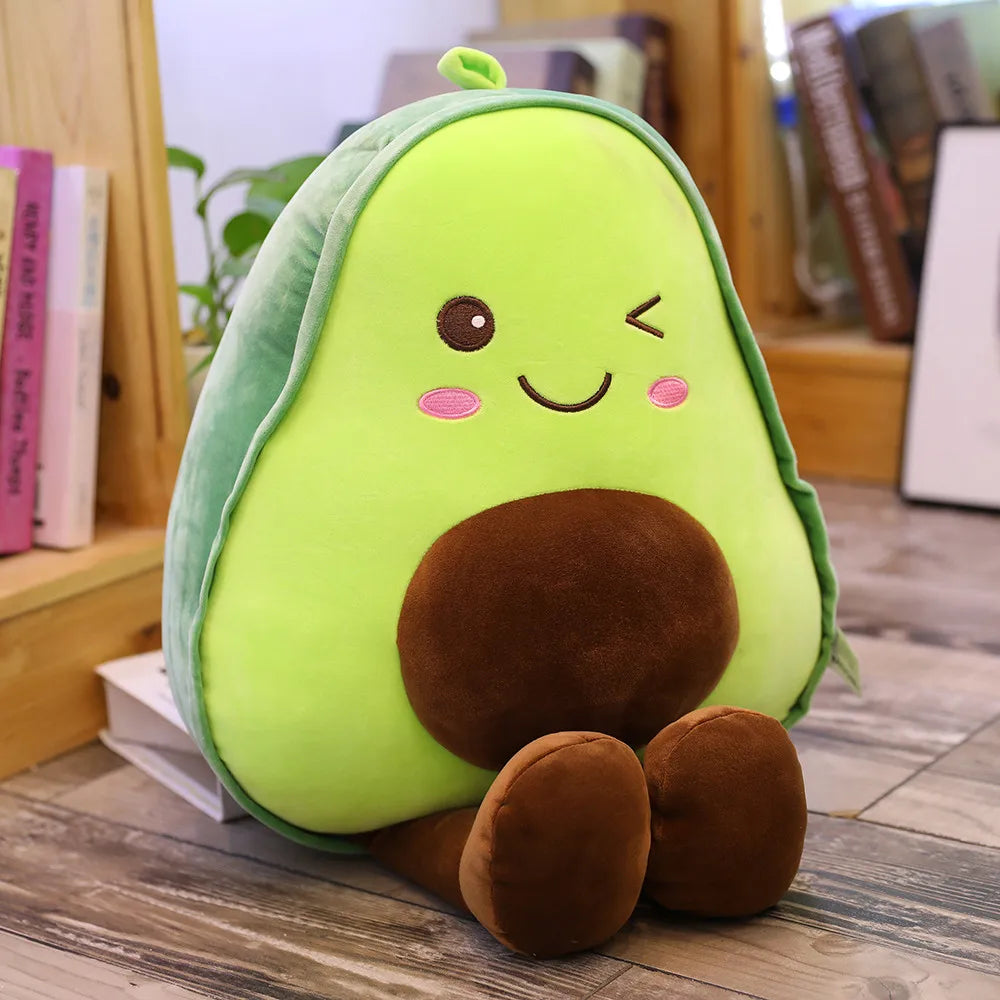 Coussin Peluche Kawaii Avocat