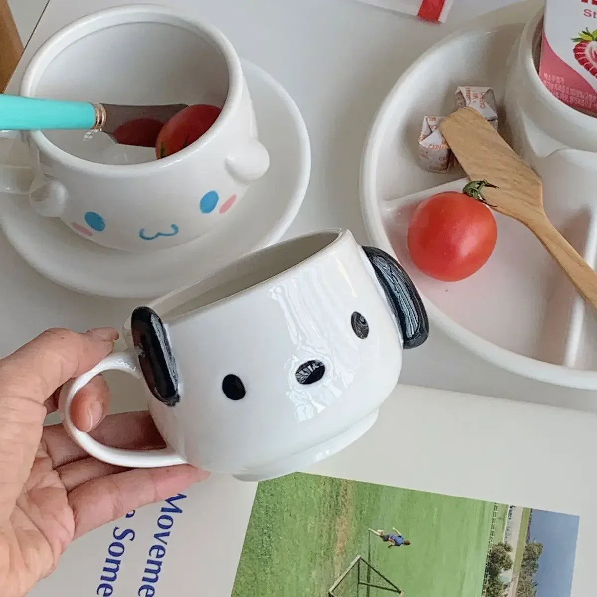 Tasse en Céramique Kawaii Sanrio Cinnamoroll  Univers Kawaii   