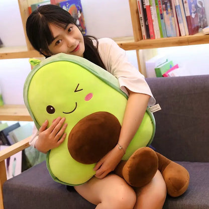 Coussin Peluche Kawaii Avocat