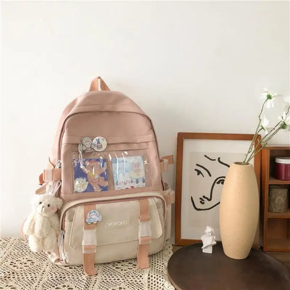 Sac à dos Kawaii  Sacmignon.com Rose sans pendant 