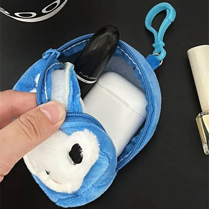 Sanrio Pochacco Coin Purse Cute Cartoon Fashion Plush Doll Key Ring Schoolbag Decoration Kawaii Children Girls Holiday Gifts
