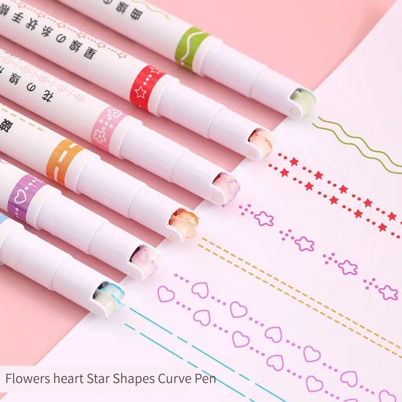 Set de Stylos Surligneurs Kawaii  Sacmignon.com   