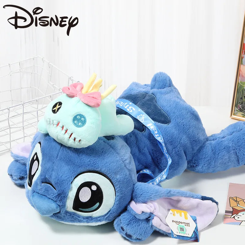 Peluche Kawaii Stitch Allongé - 53 cm