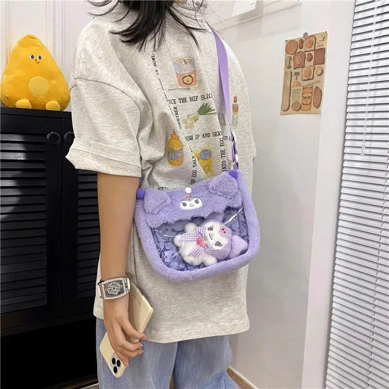 Sac à Bandoulière Transparent Kawaii  Sacmignon.com   