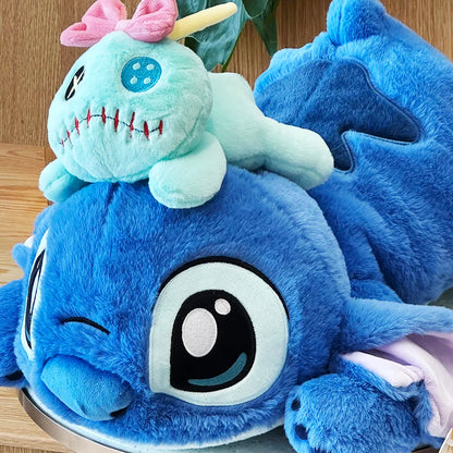 Peluche Kawaii Stitch Allongé - 53 cm