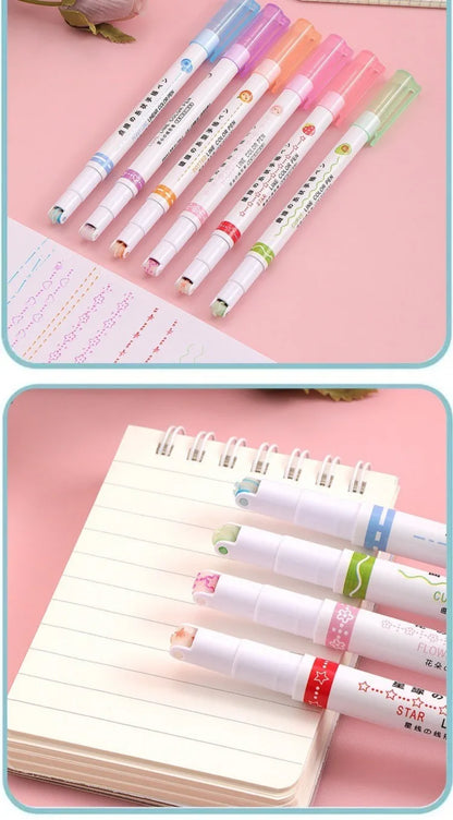 Set de Stylos Surligneurs Kawaii  Sacmignon.com   