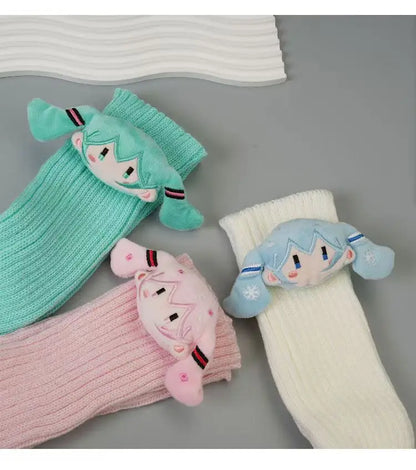 Chaussettes Hautes Kawaii Hatsune Miku