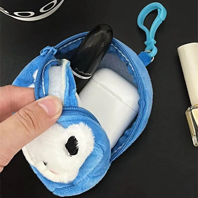 Sanrio Pochacco Coin Purse Cute Cartoon Fashion Plush Doll Key Ring Schoolbag Decoration Kawaii Children Girls Holiday Gifts