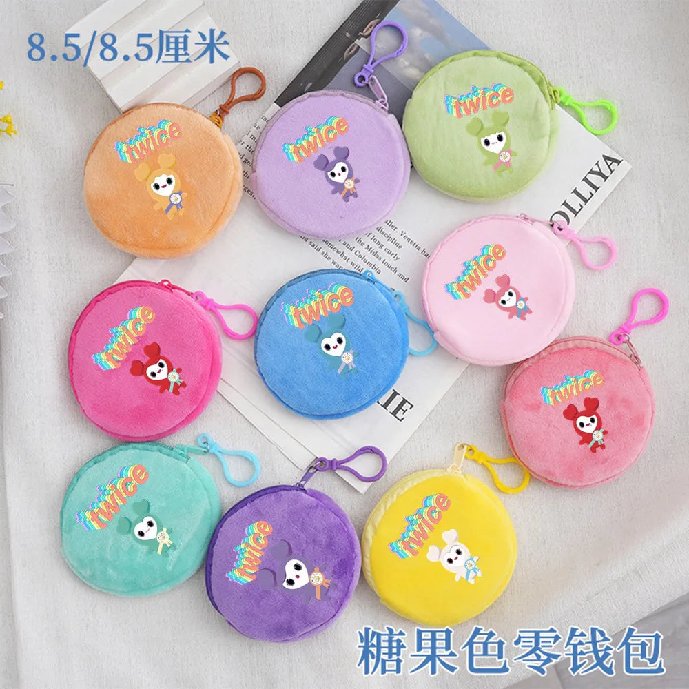 Porte-Monnaie en Peluche Kawaii