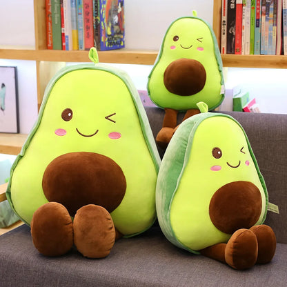 Coussin Peluche Kawaii Avocat