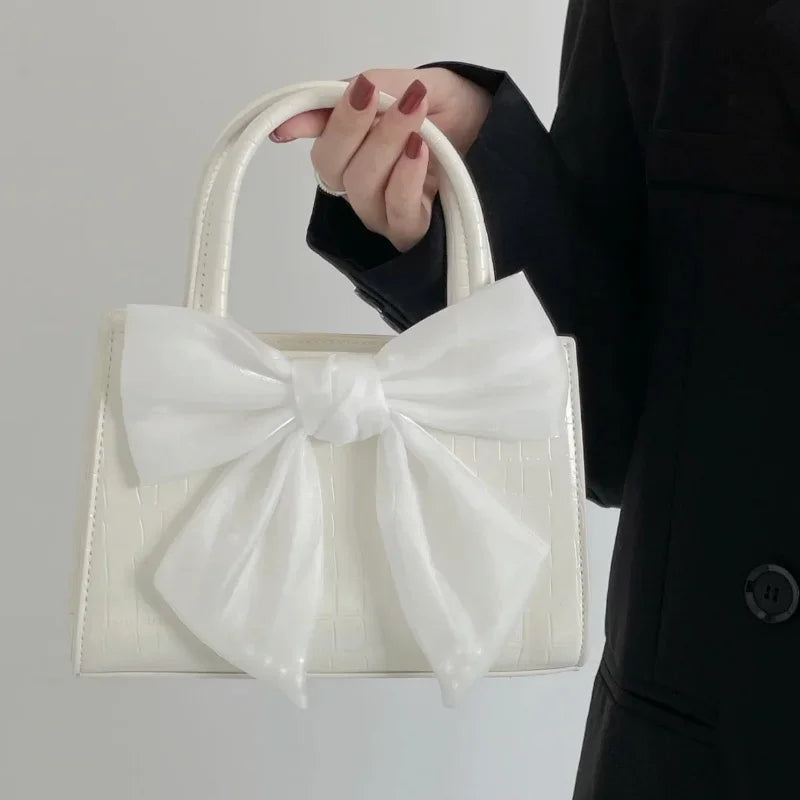 Sac à Main Carré Rose  Sacmignon.com Blanc  