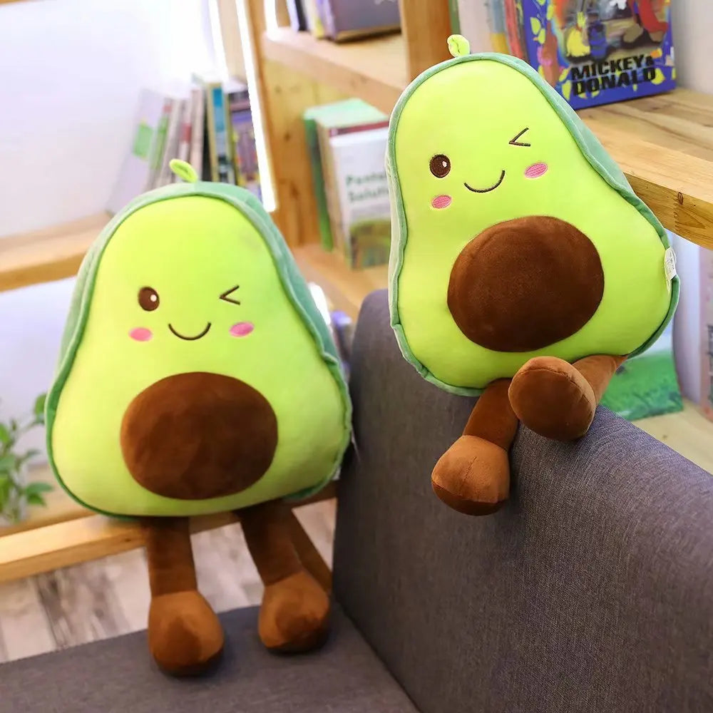 Coussin Peluche Kawaii Avocat