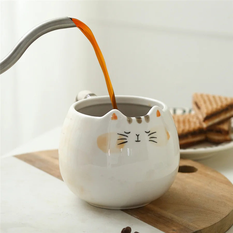 Mug Kawaii en Céramique - Tasse Chat Mignon 380ML