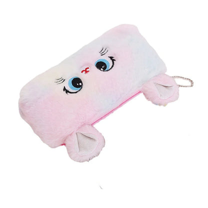 Trousse Kawaii en Peluche Chat