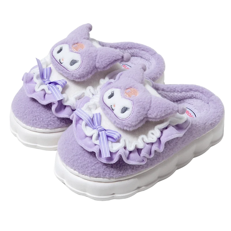 Chaussons Kawaii Cinnamoroll & Hello Kitty - Hiver  Univers Kawaii Kuromi 36-37 