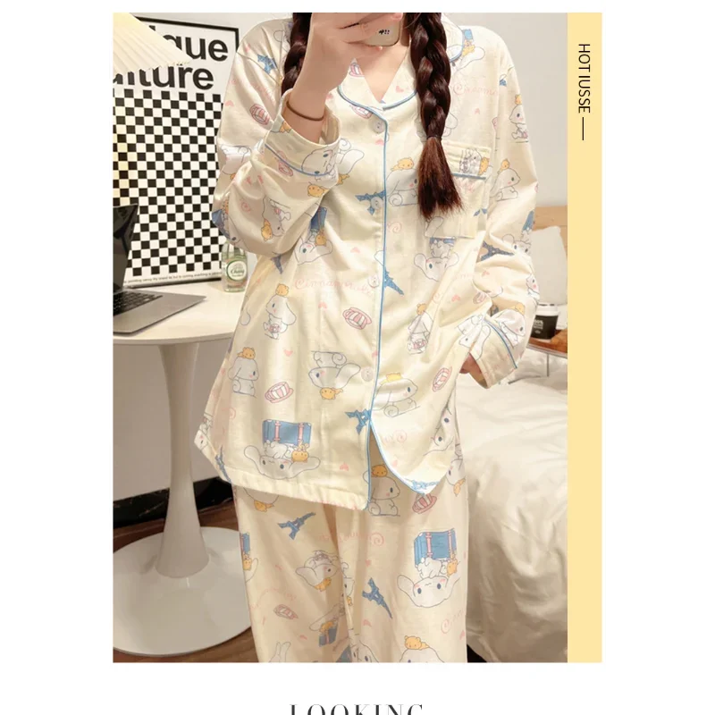 Pyjama Kawaii Cinnamoroll - Ensemble Doux et Confortable