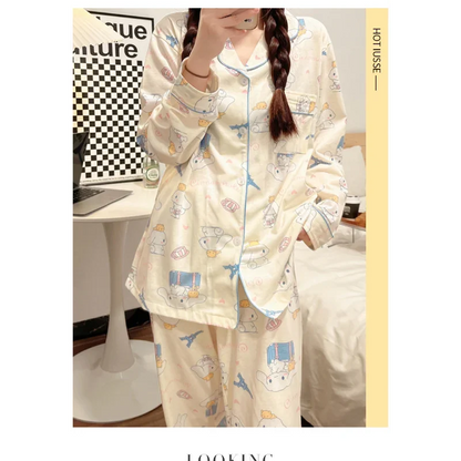 Pyjama Kawaii Cinnamoroll - Ensemble Doux et Confortable
