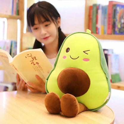 Coussin Peluche Kawaii Avocat