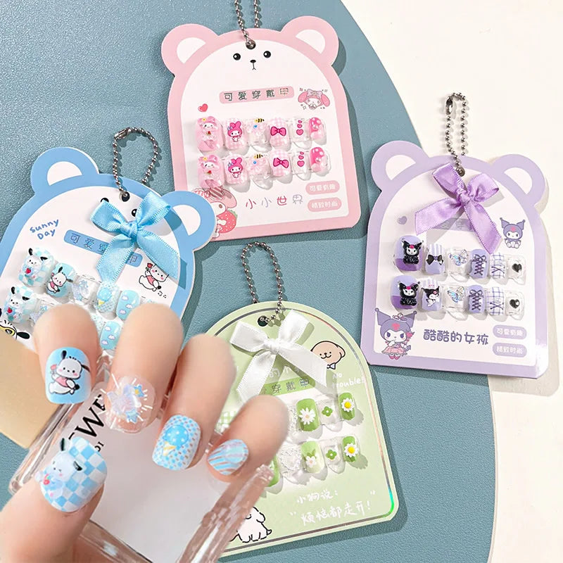 Stickers Faux Ongles Kawaii