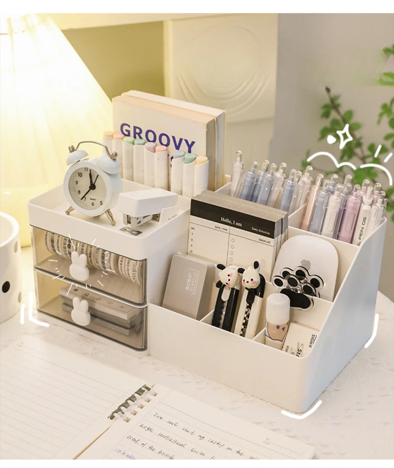 Organisateur avec Tiroirs Kawaii