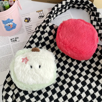 Porte-Monnaie Kawaii en Peluche Pomme