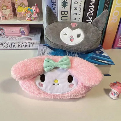 Trousse Kawaii Kirby & Sanrio en Peluche